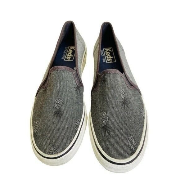 Keds Women's Gray Slip-On Shoes - Picture 2 of 8